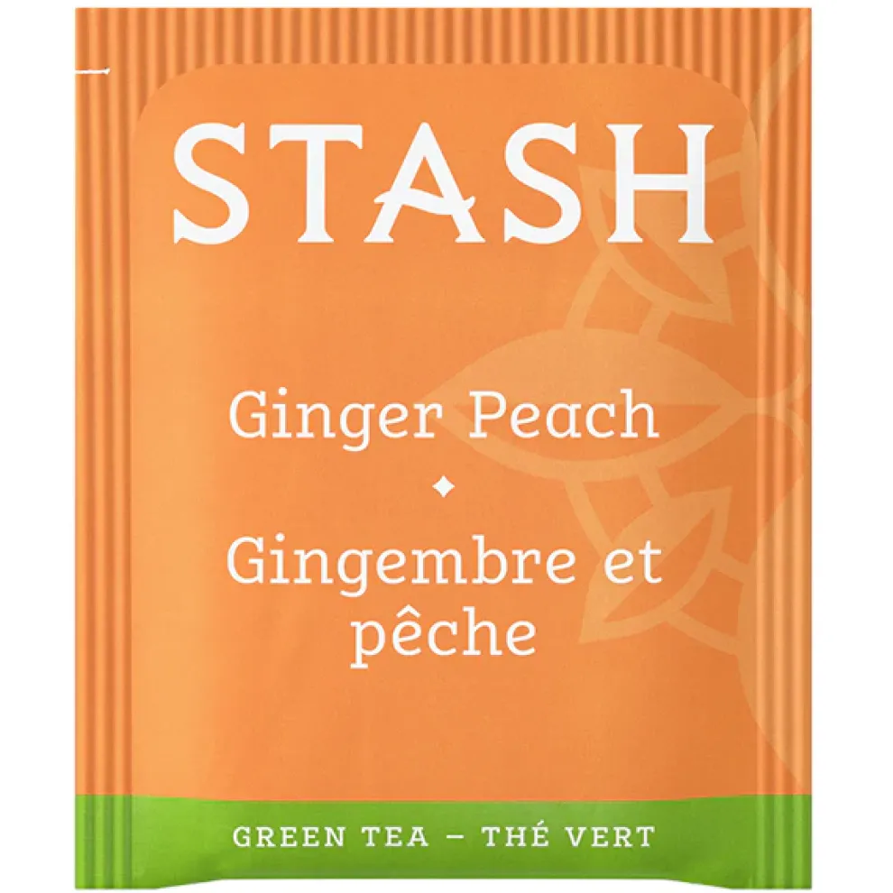Ginger Peach Green Tea